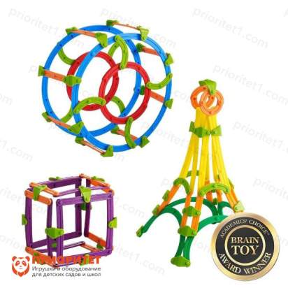 Палочки счетные Геостикс. 3D конструктор