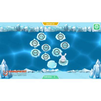 Скриншот из игры _Зайка на севере__1