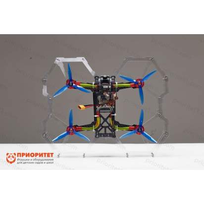 Комплект конструктор гоночного квадрокоптера DHALFA SPORT (Без ПУ и FPV-шлем) 4_1