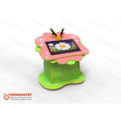 Профессиональный интерактивный логопедический стол Logo 16 в форме бабочки_1