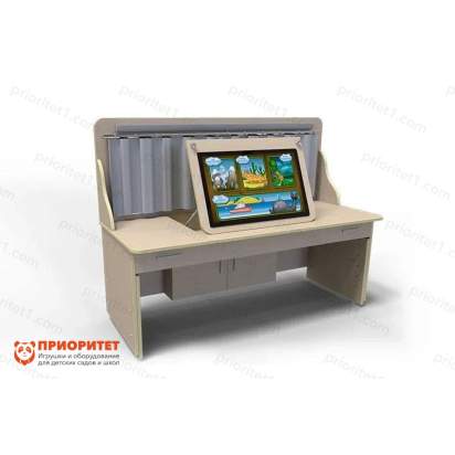 Профессиональный интерактивный логопедический стол Logo 23 регулируемый по высоте_1