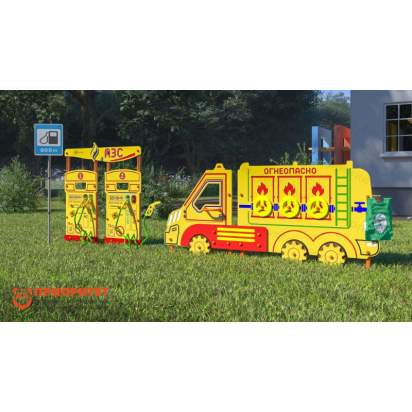 Уличная площадка Водитель бензовоза_1