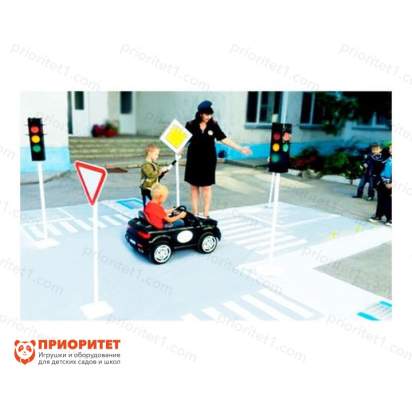Мобильный автогородок «Большой №1» с пультом ДУ (3-14 лет) 1_1
