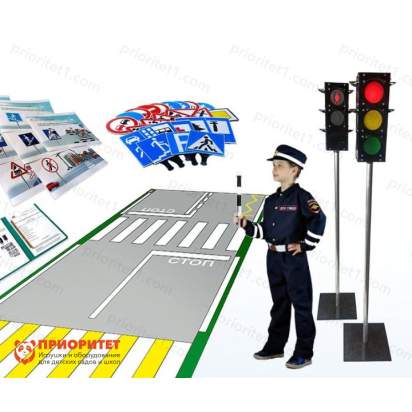 Мобильный автогородок Юный инспектор (3-10 лет) с пультом ДУ_1
