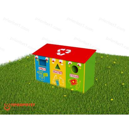 Модуль Раздельный сбор мусора Пластик_1