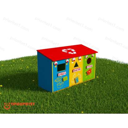 Модуль Раздельный сбор мусора Пластик 2_1