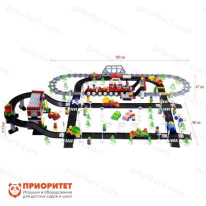 Конструктор Bauer Автодорога и ПДД для детей 70 л 1_1