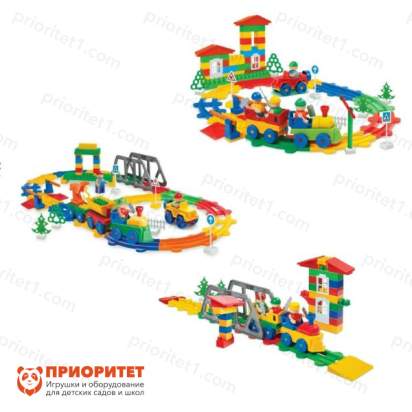 Конструктор Bauer Железная дорога 70л 1_1