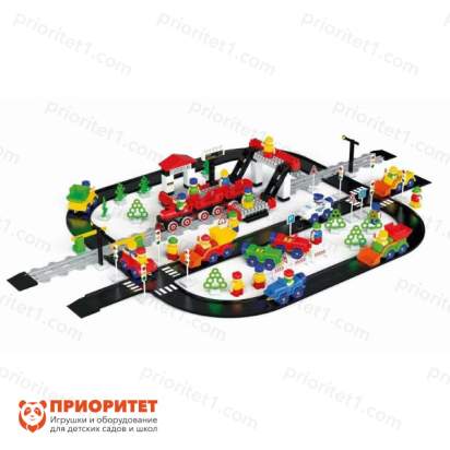 Конструктор Bauer Автодорога и ПДД для детей 41л 1_1