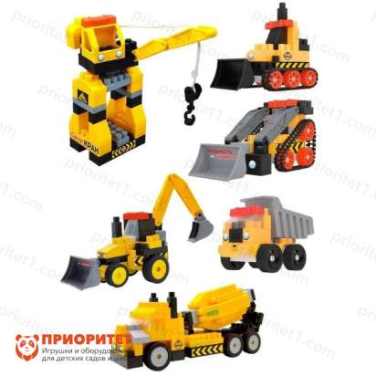 Конструктор Bauer Строительные машины 41л 1_1