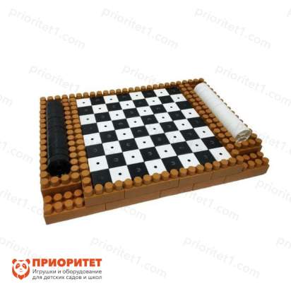 Набор Строим и играем в шашки на 2 человек_1