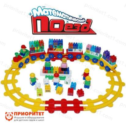 Конструктор Bauer Математический поезд 22 л_1