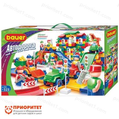 Конструктор Bauer Серии Автодорога Все включено! (323 эл.)_1
