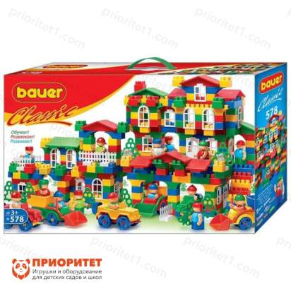 Развивающий конструктор Bauer Сlassic 578 элементов_1