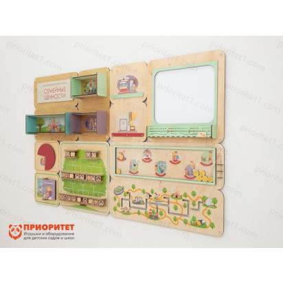 Дидактическая настенная панель «Семейные ценности» 2_1_1