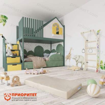 Мягкий щит (мат) одинарный (100х50х10) 1_1