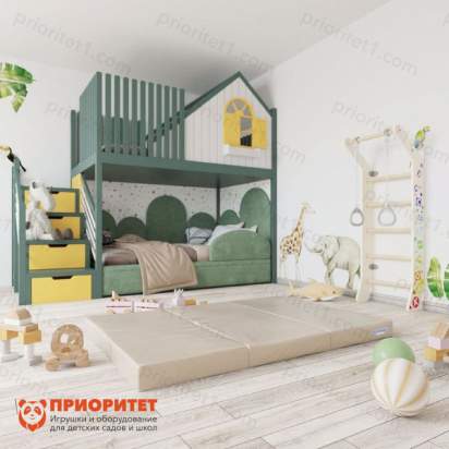 Мягкий щит (мат) тройной (150х100х10) 1_1