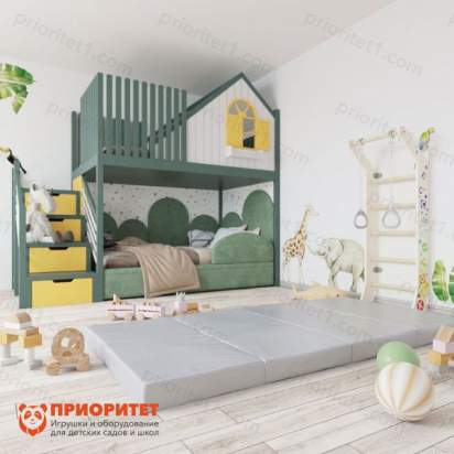 Мягкий щит (мат) четверной (200х100х6) 1_1