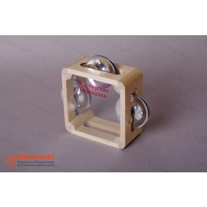 Бубен из массива березы с натяжкой, D 10 см (1)_1