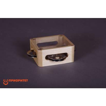 Бубен из массива березы с натяжкой, D 10 см (2)_1