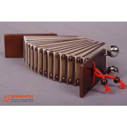 Трещотка пластинчатая «малютка» с бубенцами 1_1