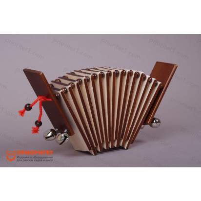 Трещотка пластинчатая «малютка» с бубенцами_1