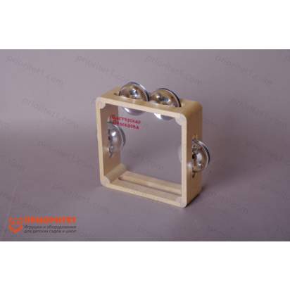 Бубен из массива березы с натяжкой, D 15 см (2)_1