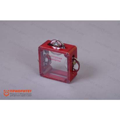 Бубен из массива березы с натяжкой, D 10 см. тонированный (2)_1