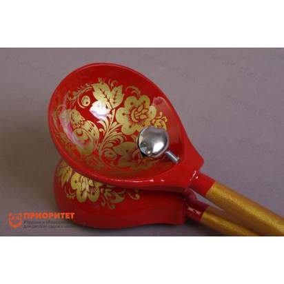 Ложки в станке с бубенцами Мастерская Сереброва 1_1