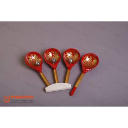 Ложки веерные с бубенцами Мастерская Сереброва_1