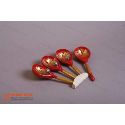 Ложки веерные с бубенцами Мастерская Сереброва 3_1