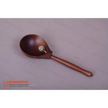 Ложка с бубенцом Мастерская Сереброва тонированная_1