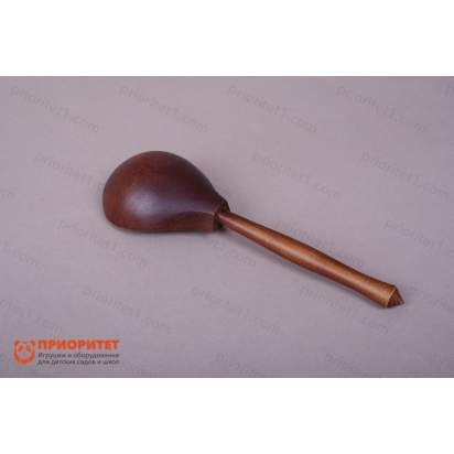 Ложка с бубенцом Мастерская Сереброва тонированная 2_1