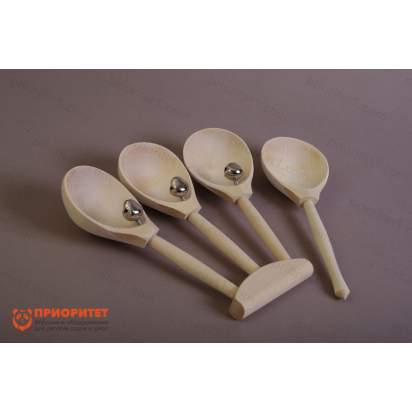 Ложки веерные с бубенцами Мастерская Сереброва без росписи 1_1