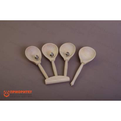 Ложки веерные с бубенцами Мастерская Сереброва без росписи_1