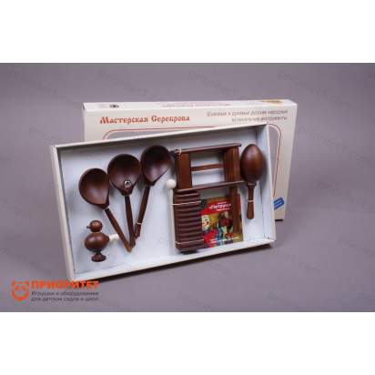 Комплект инструментов «Петрушка» Мастерская Сереброва тонированный_1