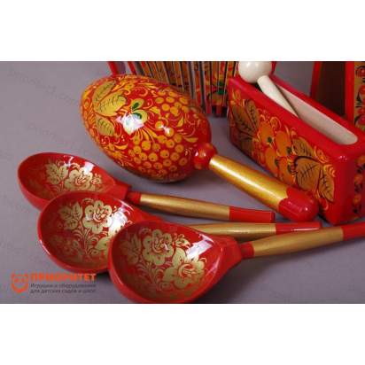 Комплект инструментов «Малыш» Мастерская Сереброва с росписью 1_1