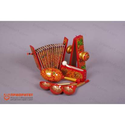 Комплект инструментов «Малыш» Мастерская Сереброва с росписью_1