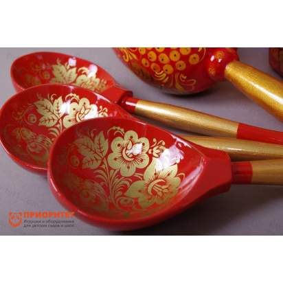 Комплект инструментов «Малыш» Мастерская Сереброва с росписью 3_1