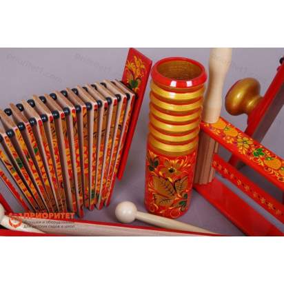 Комплект инструментов «Юниор» Мастерская Сереброва с росписью 1_1