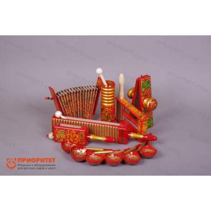 Комплект инструментов «Юниор» Мастерская Сереброва с росписью_1