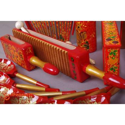 Комплект инструментов «Юниор» Мастерская Сереброва с росписью 2_1