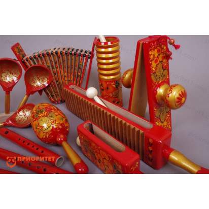 Комплект инструментов «Скоморох» Мастерская Сереброва с росписью 2_1