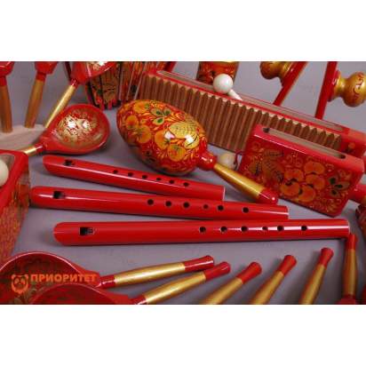 Комплект инструментов «Скоморох» Мастерская Сереброва с росписью 4_1