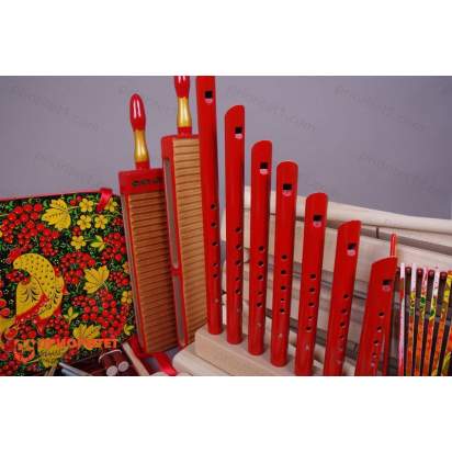 Комплект инструментов «Профессионал» Мастерская Сереброва с росписью 6_1