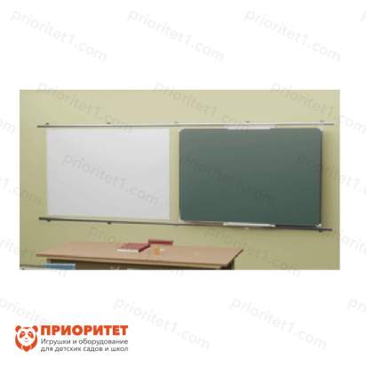 Рельсовая система с 2-мя досками_1