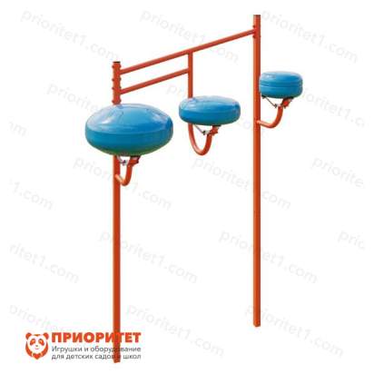 Элемент для музыкального парка Мелодия (тройной глюкофон)_1