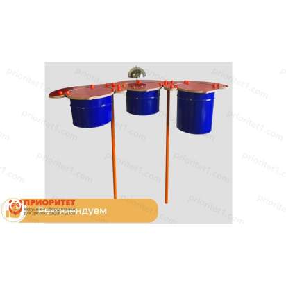 Элемент для музыкального парка Ритмика (барабаны)_1