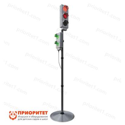 Светофор Стандарт Плюс (раздельного типа пешеходный+транспортный) на стойке_1