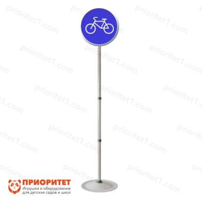 Знак дорожный на стойке без основания светоотражающий_1